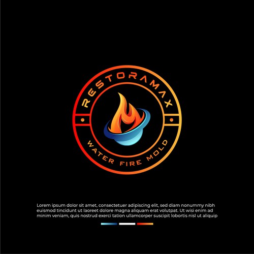 Restoration Company Branding. Design by Meeeeeerr_25