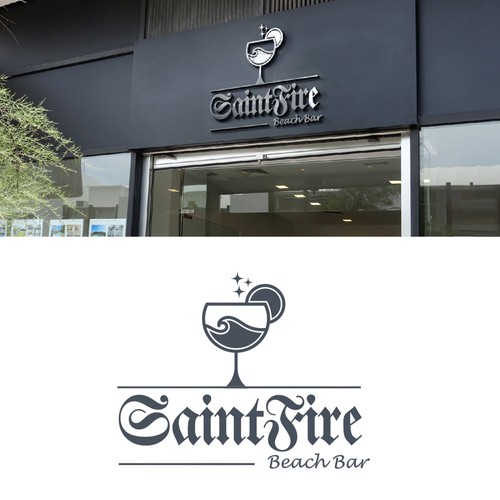 Saint Fire- hotel logo Design by Dijitoryum