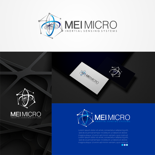 MEI Micro Logo - Spin Up Something Special - 3D Look Design by Riley™