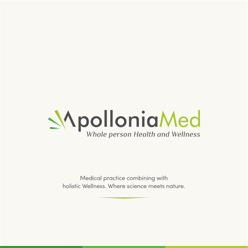 Logo - Where science meets nature. Whole human health Design by 7ab7ab ❤