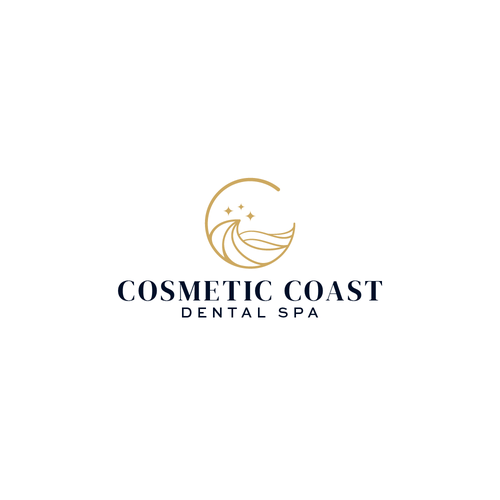 Design old money aesthetic for boutique cosmetic dental office located on the coast on NC Design by SimpleSmple™