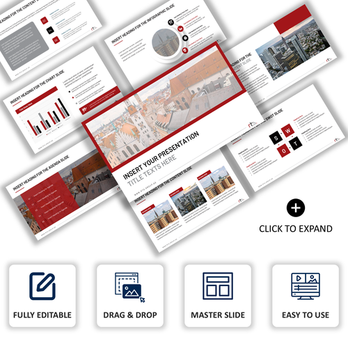 Proposta di design per un contest della categoria Modello PowerPoint realizzata da The-A-Team