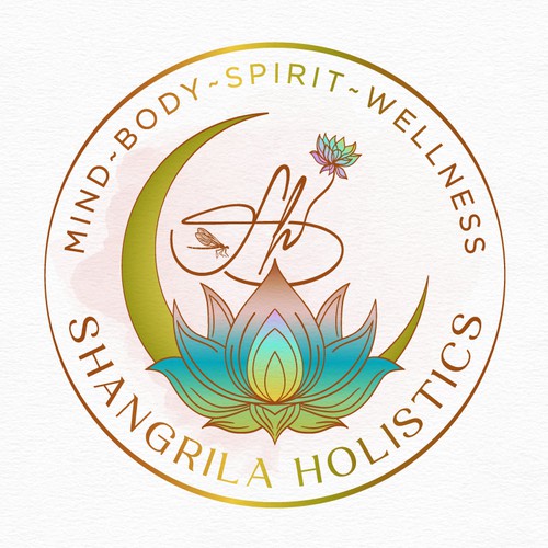 Holistic Wellness business seeks logo representing zen, wellness, peace, harmony and well-being. Design by Ela Brigal