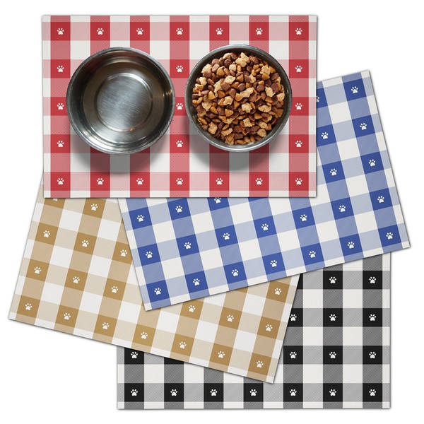 Table Cloth Design for a Pet Feeding Mat