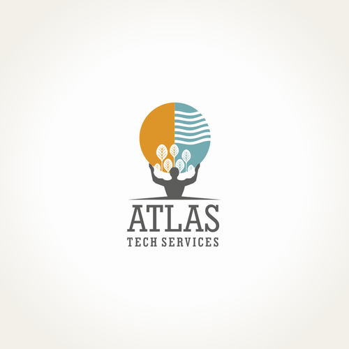 Guaranteed-  Create a logo and branding concept for Atlas Tech Services Design by Ok Lis