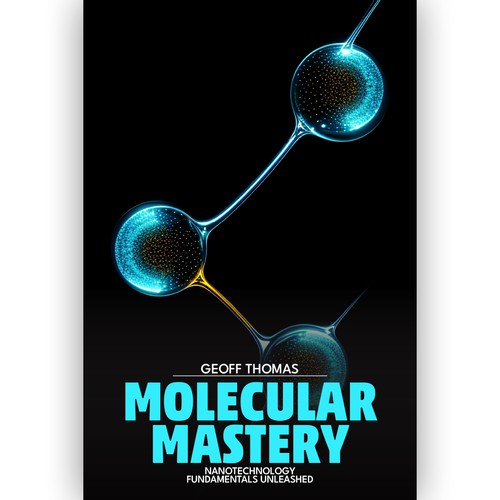 Create an eye-catching design for a first time author on the topic of nanotechnology. Design by RoundRectangles