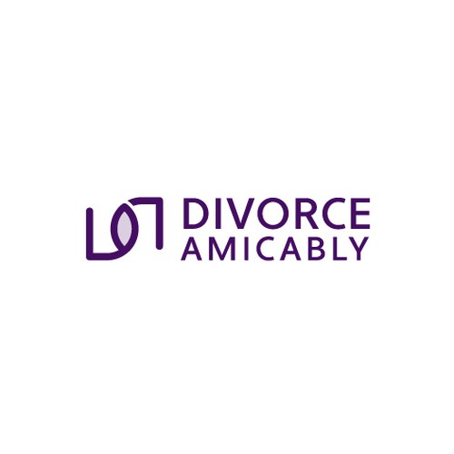 Logo for a new, healthy way for reasonable people to divorce Design by ARA designs