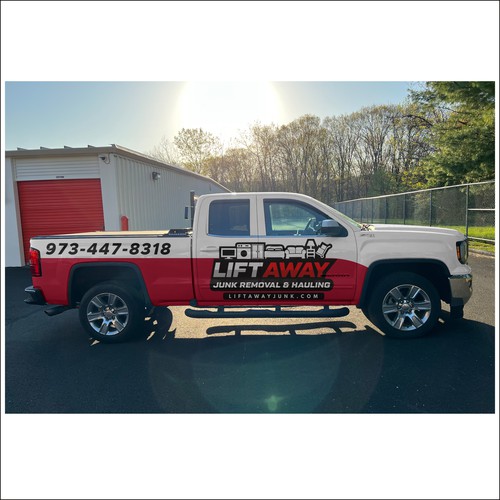 Cool Truck Wrap for Junk Removal Business Design by dnite