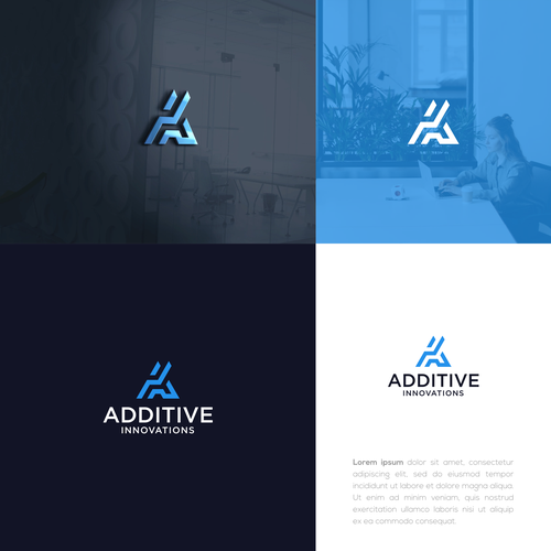 Additive Innovations Logo Creative Fest Design by Agerelius❣