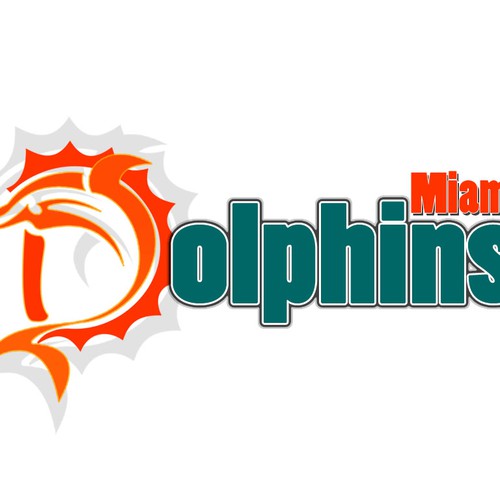 99designs community contest: Help the Miami Dolphins NFL team re-design its logo! Design réalisé par Gazemark021