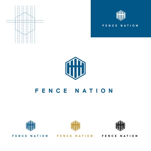 I need a strong logo for fence installation company. Design by Khuth