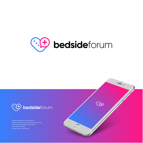 Design a LOGO for a Live Chat App for Patients and their Families! Design by camuflasha