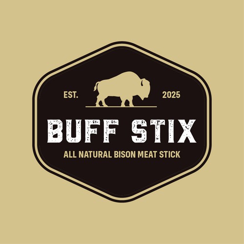 Buff Stix...Lean, Delicious, Buffalo Strong. Design by Studio 135+