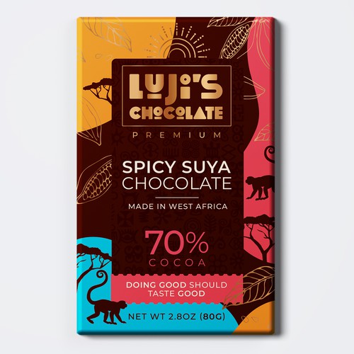 Chocolate bar that have an impact in West Africa - Reloaded Design by O!shine-design