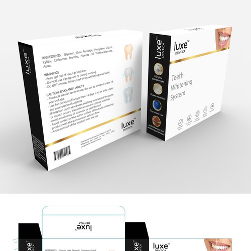 Teeth whitening packaging Design by MZ.Studio