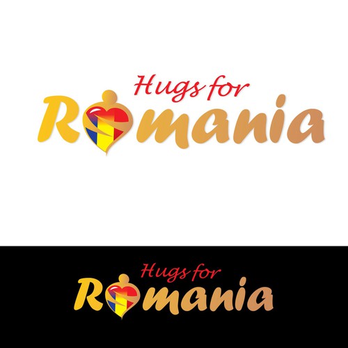 New logo wanted for Hugs For Romania Réalisé par Živojin Katić