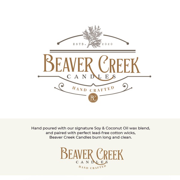 Logo design for Beaver Creek Candles