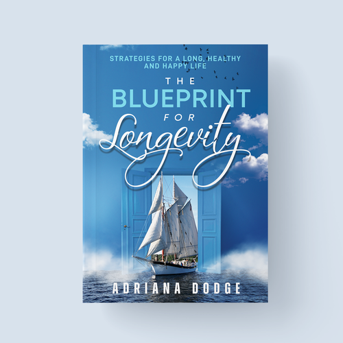 DESIGN A POWERFUL AND UNIQUE BOOK COVER "THE BLUEPRINT FOR LONGEVITY" Design by Mulyana D-Zign