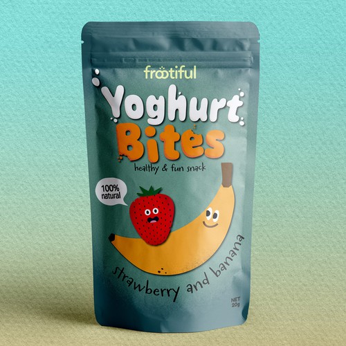 DESIGN PACKAGING FOR CHILDREN SNACK  - FUN, STAND OUT, MODERN Design by dweikert