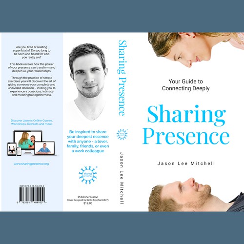 Mindfulness Book Cover on Sharing Presence Design by SantoRoy71