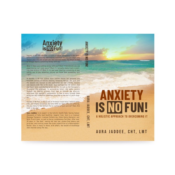 book cover "Anxiety is NO Fun!"