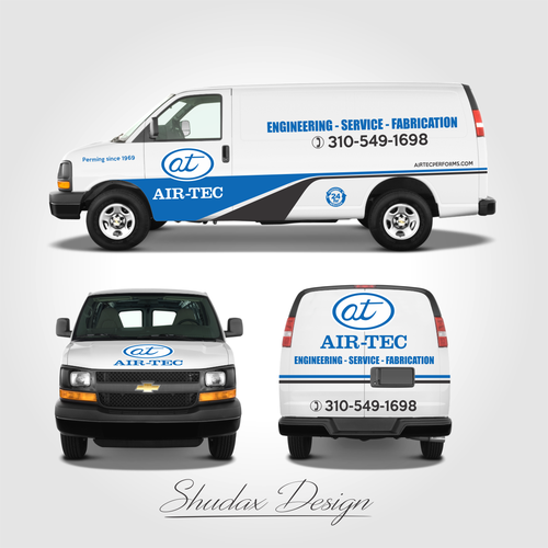 AIR-TEC VEHICLE MARKETING VISUALS | Car, truck or van wrap contest