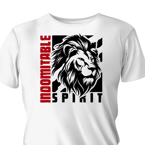 Lion tshirt design to inspire men to greatness Design by niki99