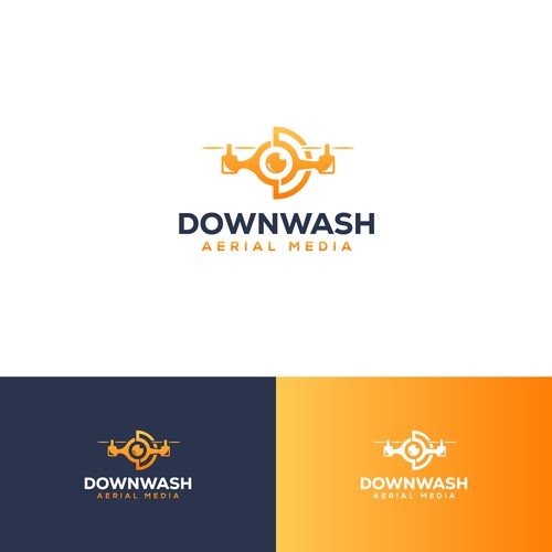 Design a clean, professional logo for a drone photography business Design by opiq98