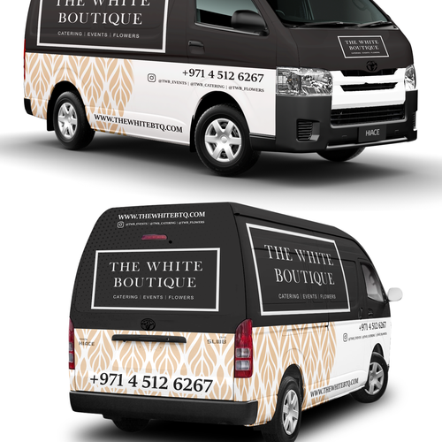 Designs | The White Boutique - Vehicle Branding | Car, truck or van ...