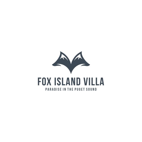 Design a Vacation Home Logo that Depicts Paradise on Fox Island Design by Fortunately_72