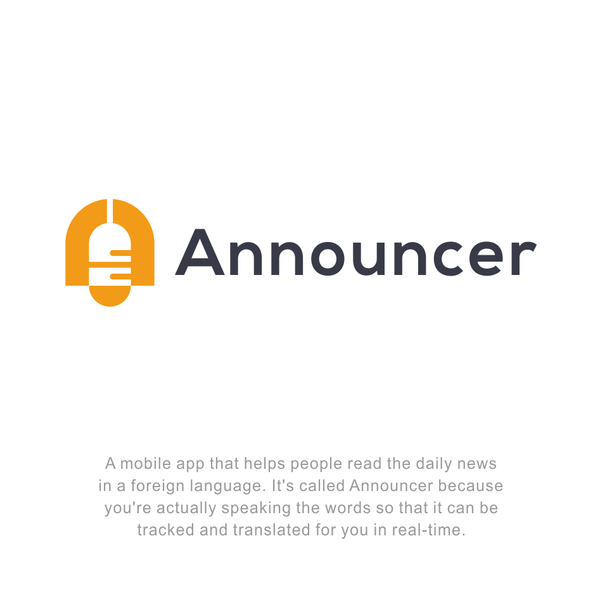 Design by Vedallo titled "Announcer"