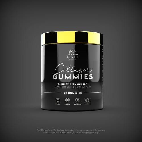 Cali Collagen Jar Label Design Contest (Luxury) Design by Dimesign