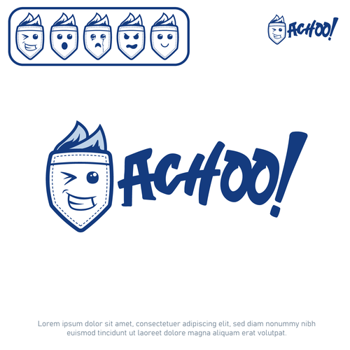 Unleash Your Creativity: Design a Street Art-Inspired Logo for Achoo! Tissues. Design by Dynamic Designs Pk