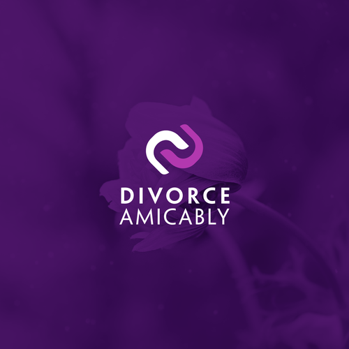 Logo for a new, healthy way for reasonable people to divorce Design by alflorin