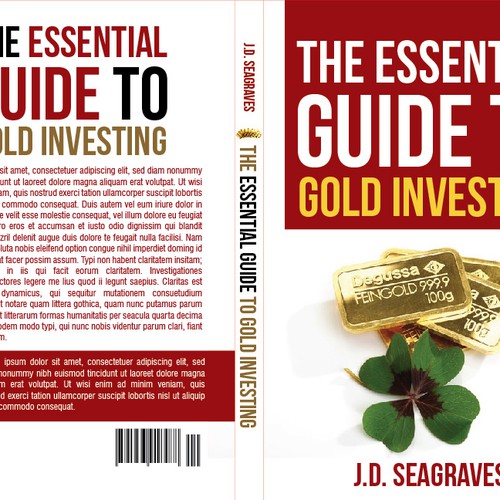 The Essential Guide to Gold Investing Book Cover Design von be ok