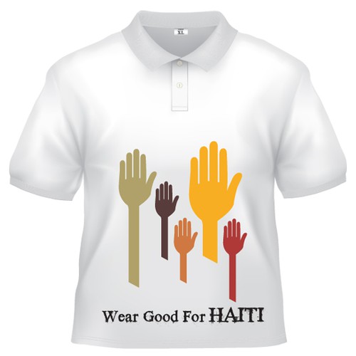 Wear Good for Haiti Tshirt Contest: 4x $300 & Yudu Screenprinter Design von Mariam A