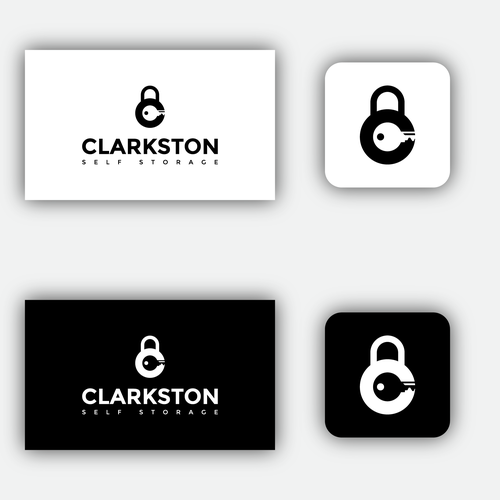 Self Storage Logo | Clarkston Self Storage Design by IVAN AM