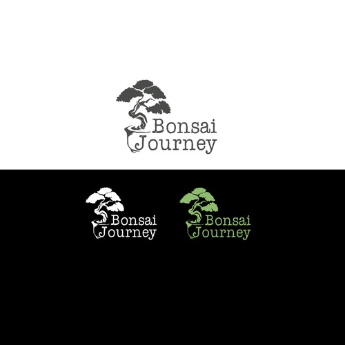 Logo design for a blog on bonsai Design by Anastasia Kristina