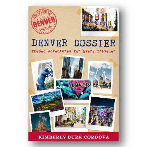 Denver Travel Guide Book Cover Design by Windlaugh