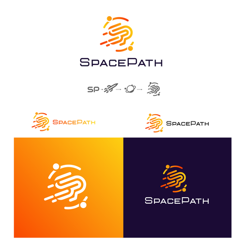 SpacePath Logo Contest winner will receive $500 Réalisé par Kreminets_K