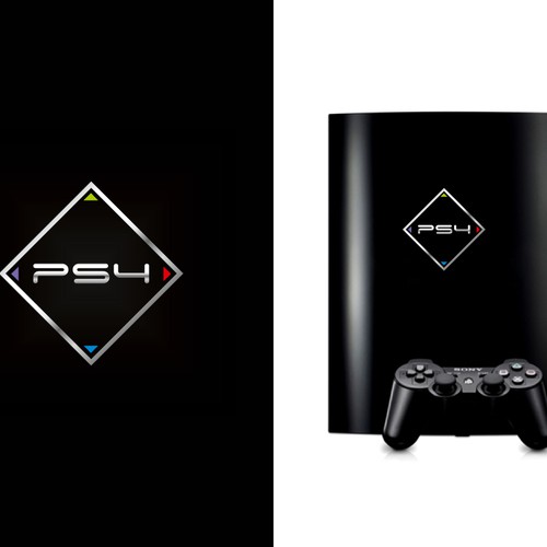 Community Contest: Create the logo for the PlayStation 4. Winner receives $500! Design by bo_rad