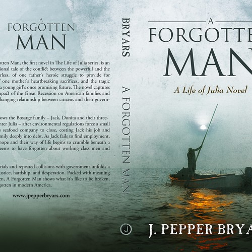 Book cover needed for novel “A Forgotten Man” Design by _Prospero_