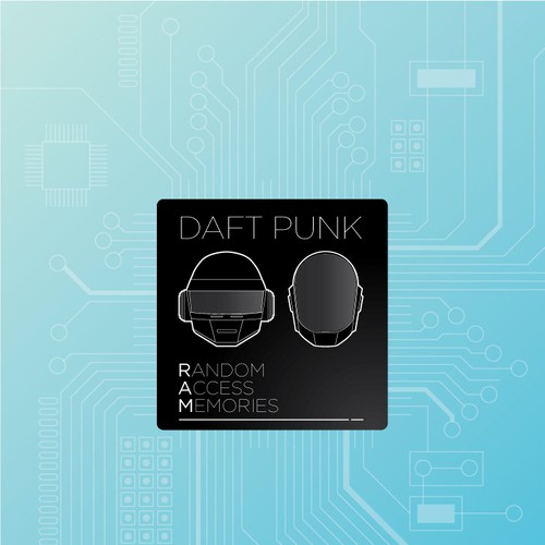 Design 99designs community contest: create a Daft Punk concert poster por Hartstyle