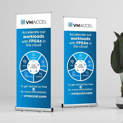 pull up banner needed for tech company Design by dezignedge*