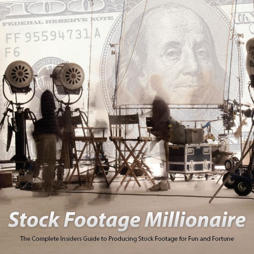 Eye-Popping Book Cover for "Stock Footage Millionaire" Ontwerp door BengsWorks