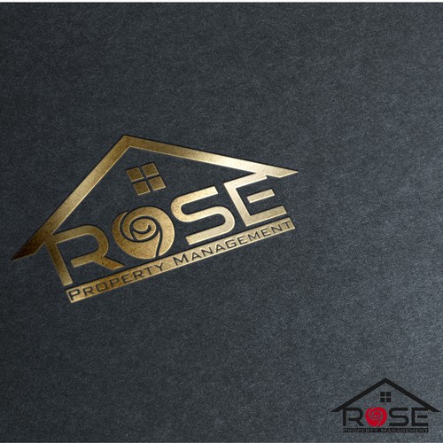 Designs Rose Property Management Classy, sophisticated, Modern