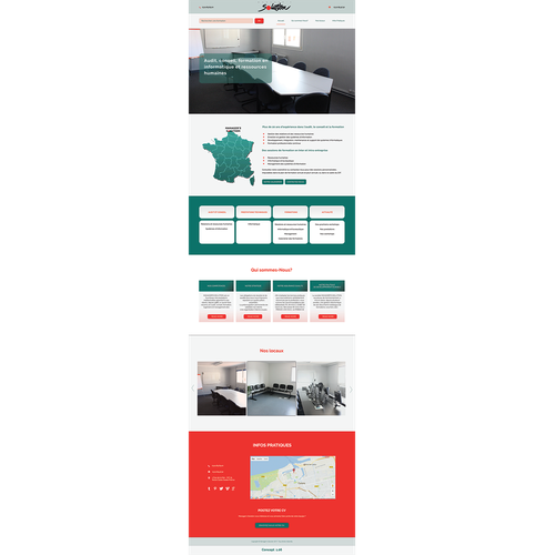 Web page design contest entry by FiveStarDesignerz