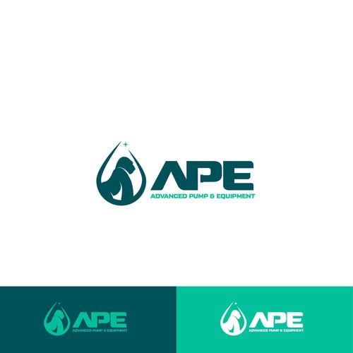 APE (Advanced Pump and Equipment) logo redesign Design by Z Creatives