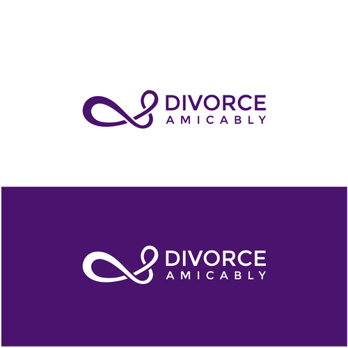 Logo for a new, healthy way for reasonable people to divorce Design by coi