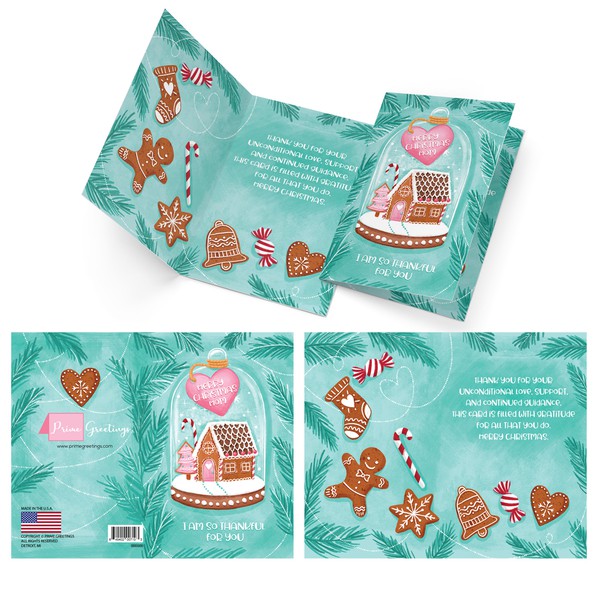 Design by Whimsical Brush titled "Christmas Card design"